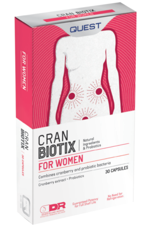 Quest CranBiotix for Women Caps 30's